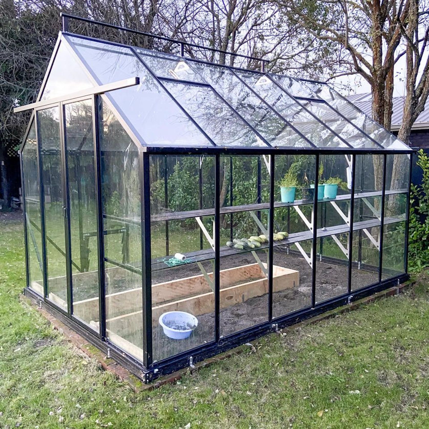 Glasshouse 4mm Toughened Glass - 8 x 12 Ft gallery detail image