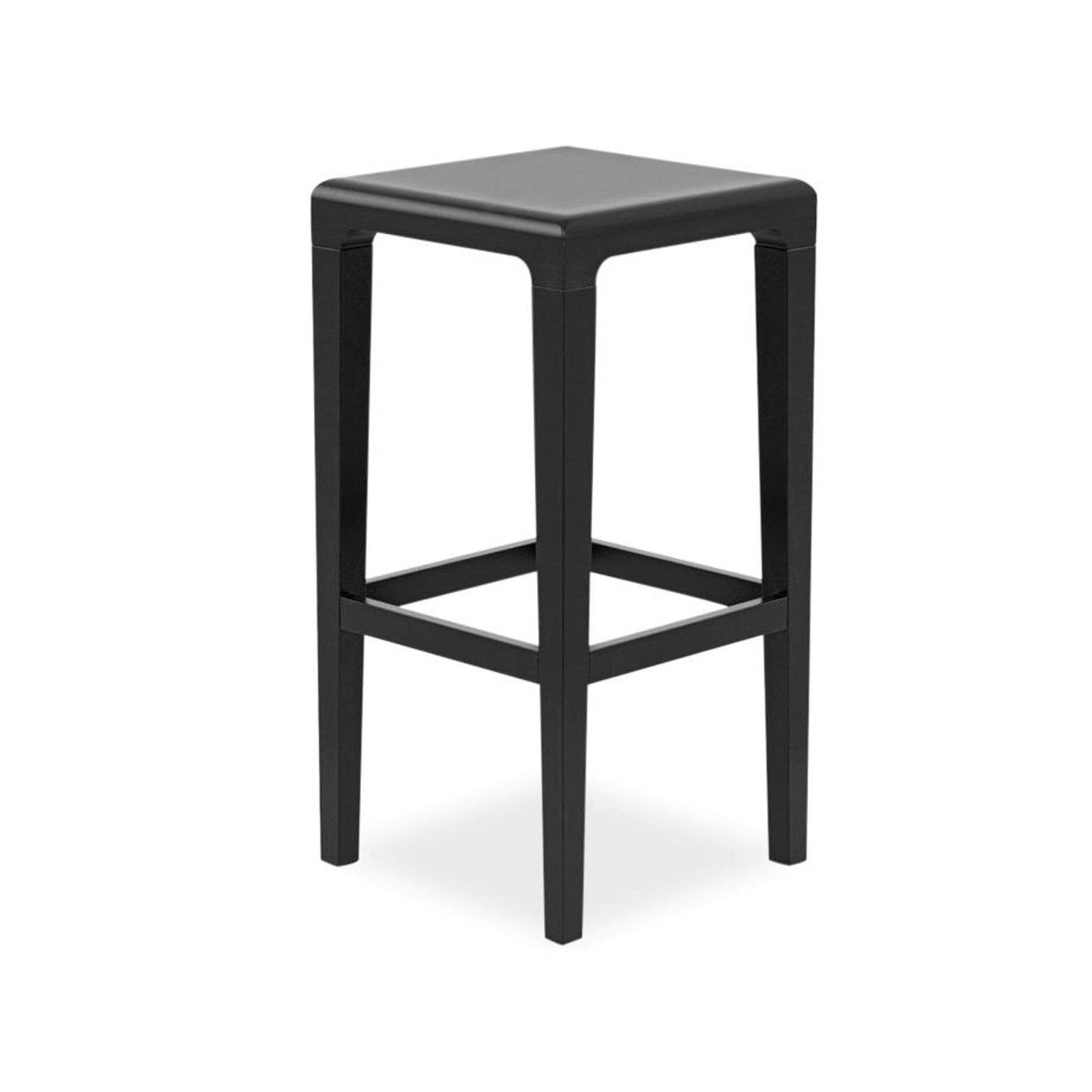 Rioja Kitchen Stool - Black Stained - 65cm - by TON gallery detail image