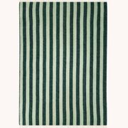Maison Deux Candy Wrap - Green Sage | Large Reversible Wool Throw gallery detail image