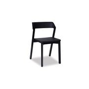 Merano Dining Chair - Black Stained - by TON gallery detail image