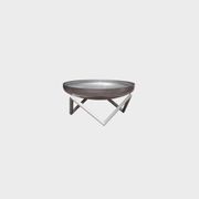 ALFRED RIESS Darvaza Stainless Steel Fire Pit - Large gallery detail image