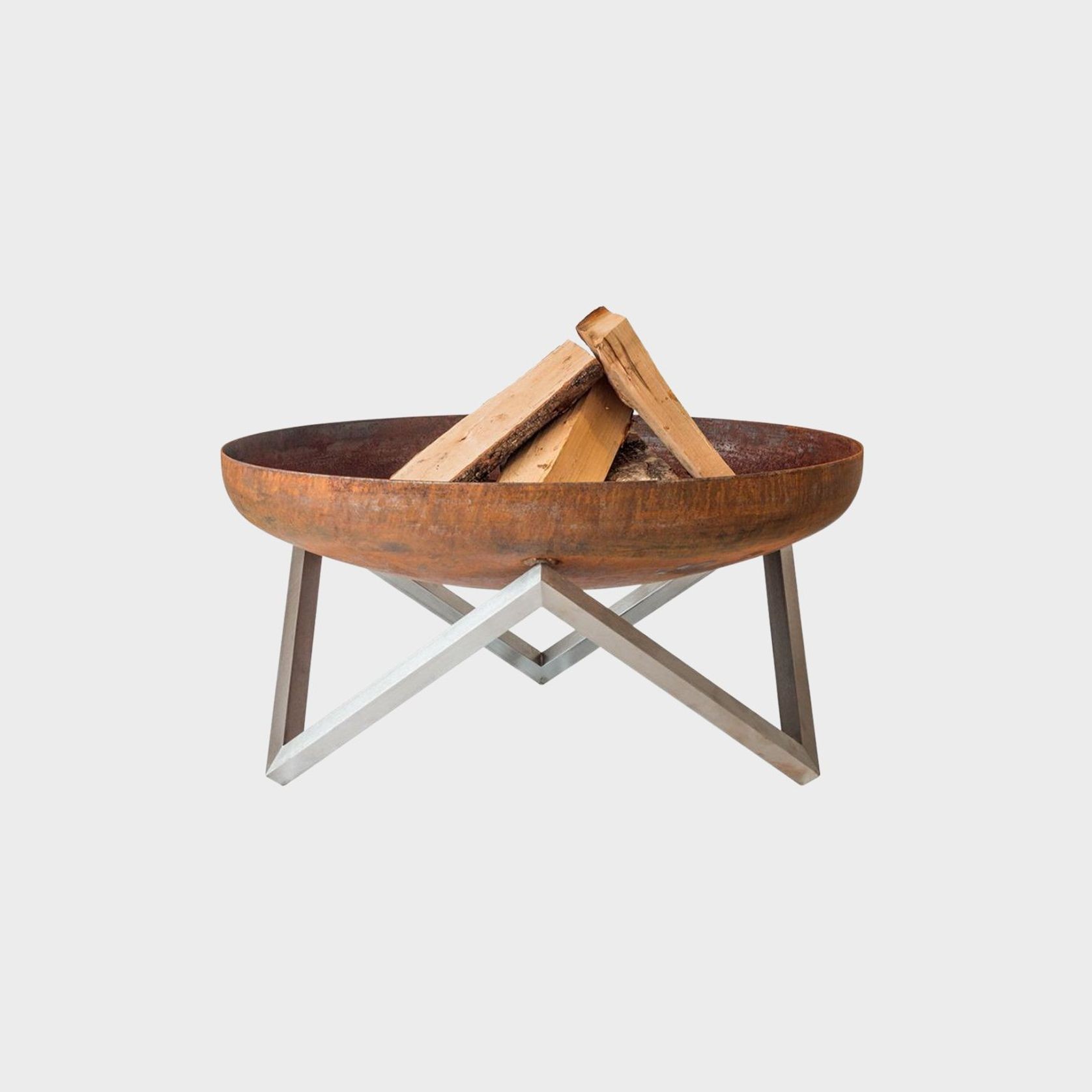 ALFRED RIESS Darvaza Steel Fire Pit - Medium gallery detail image