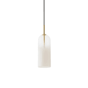 Ombre 1 Light Glass Pendant - Small in White gallery detail image