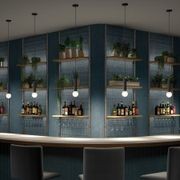 Moya Pendant Light in Metallic Black gallery detail image