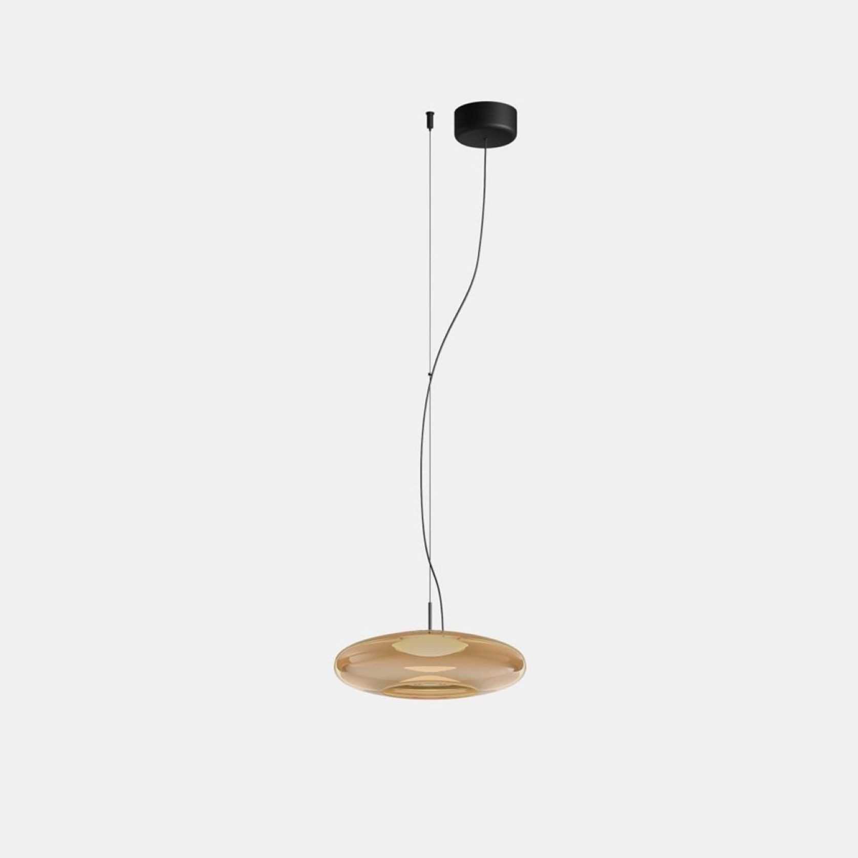 Tori LED Pendant - 40 cm in Amber gallery detail image