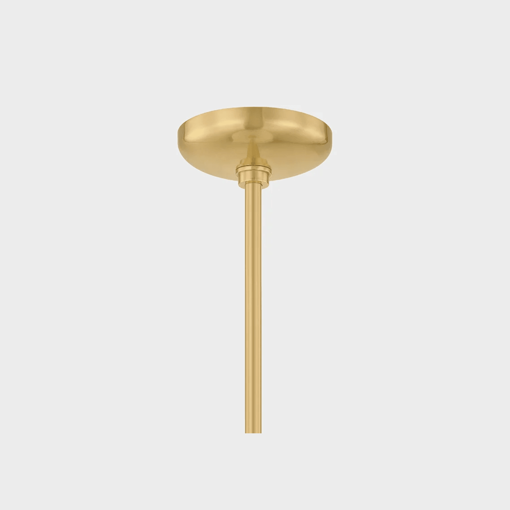 Farah 1 Light Pendant in Aged Brass gallery detail image