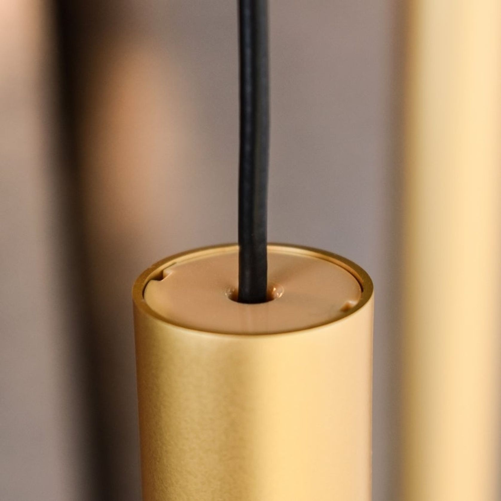 Candella 30 Light Chandelier in Matte Satin Brass gallery detail image