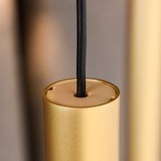 Candella 30 Light Chandelier in Matte Satin Brass gallery detail image