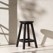 Zana Barstool - Black gallery detail image