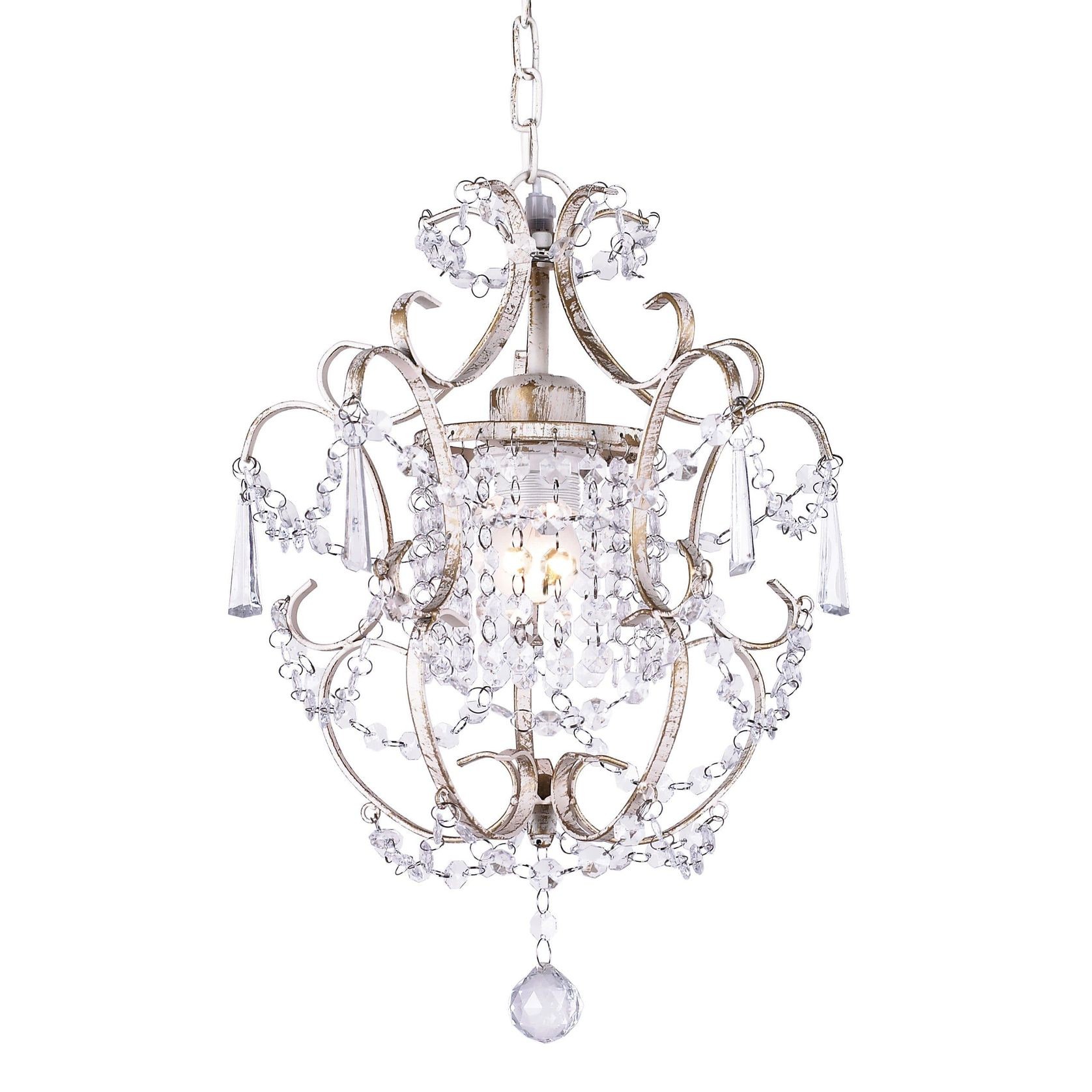 Zara Chandelier - Distressed Cream gallery detail image
