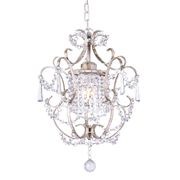 Zara Chandelier - Distressed Cream gallery detail image