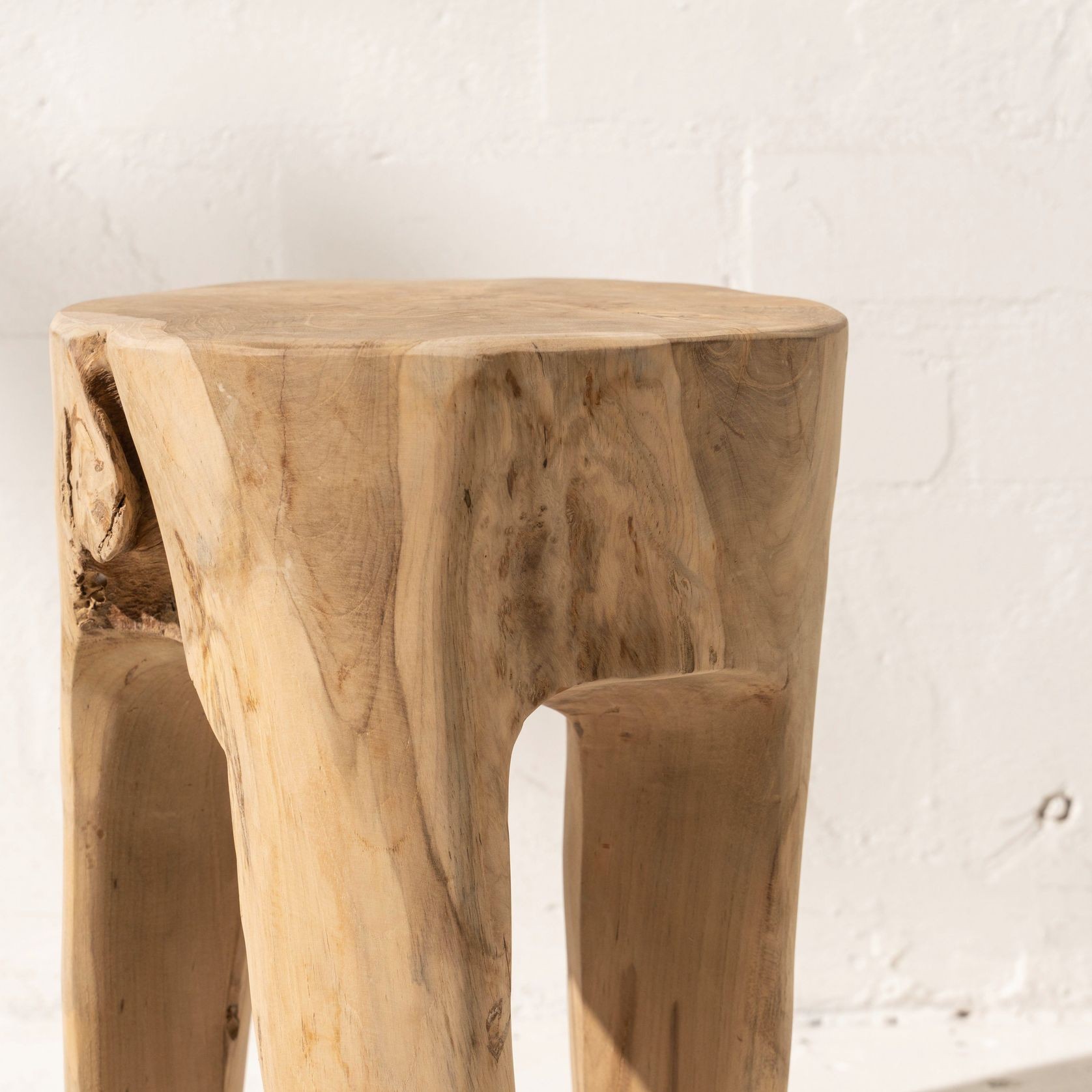 Zena Tree Stump Stool gallery detail image