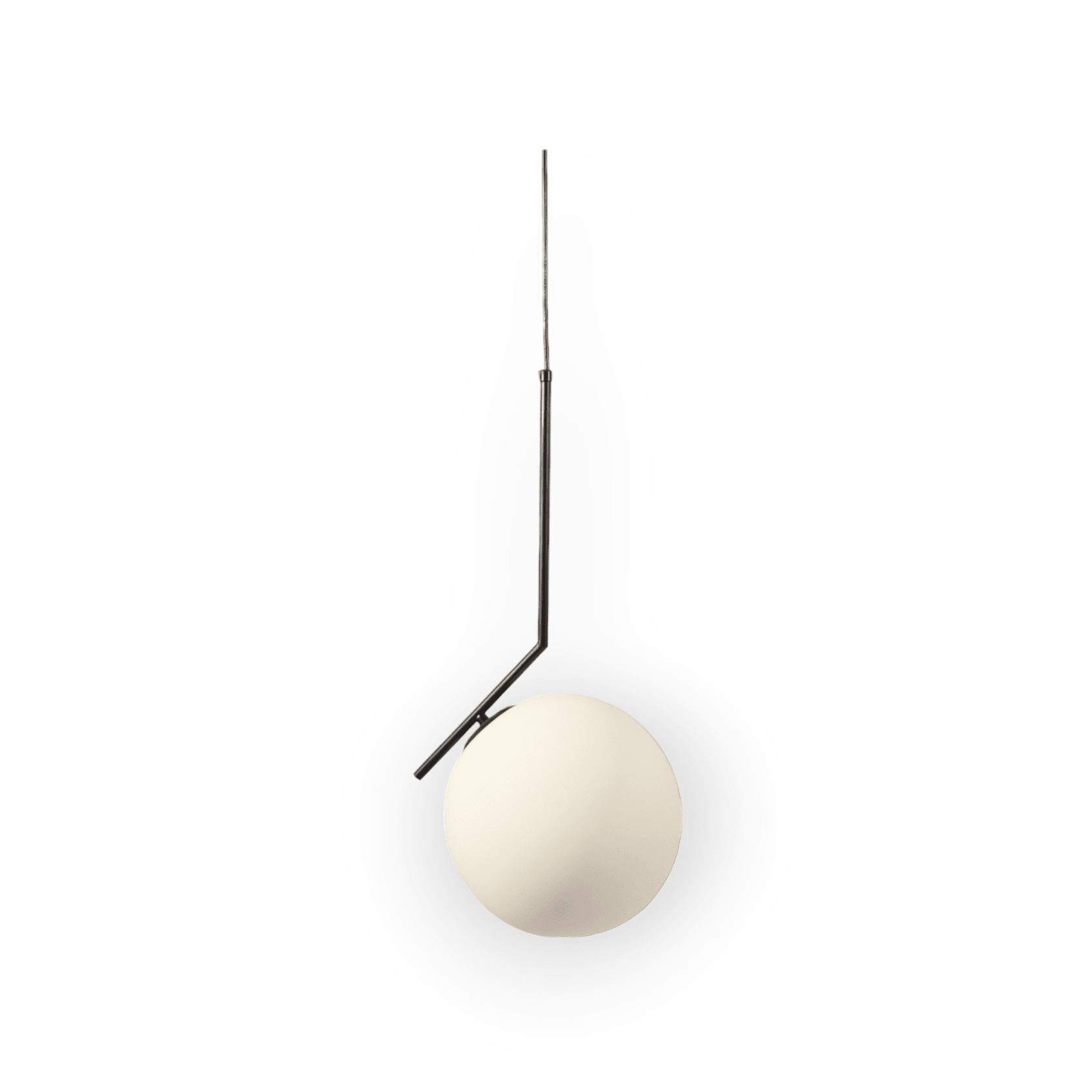 Orb Angled 1L Pendant Light gallery detail image