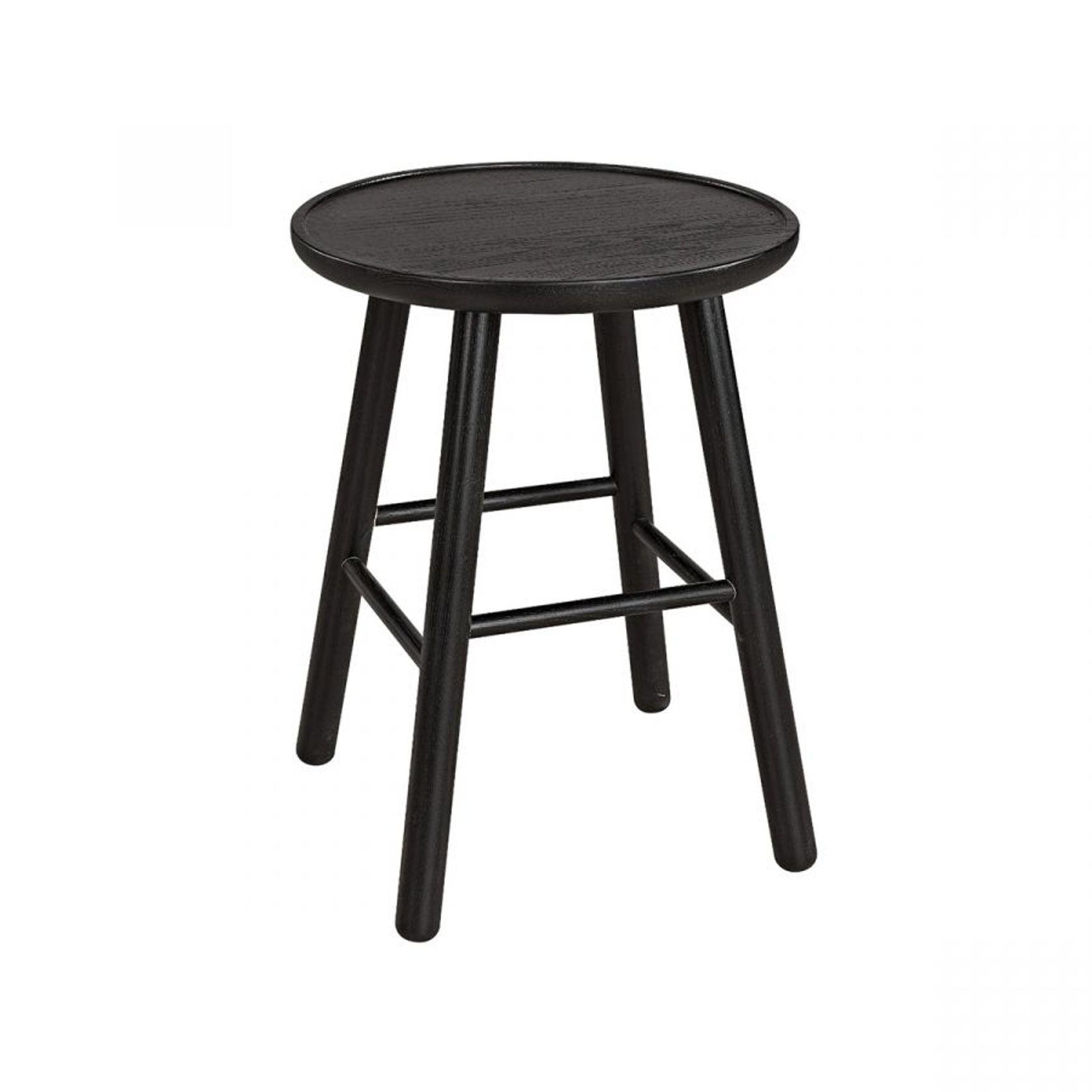 Zigzag Stool Ash Black gallery detail image