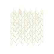 Calacatta Delicato Twist Satin Mosaic | Tile Space gallery detail image