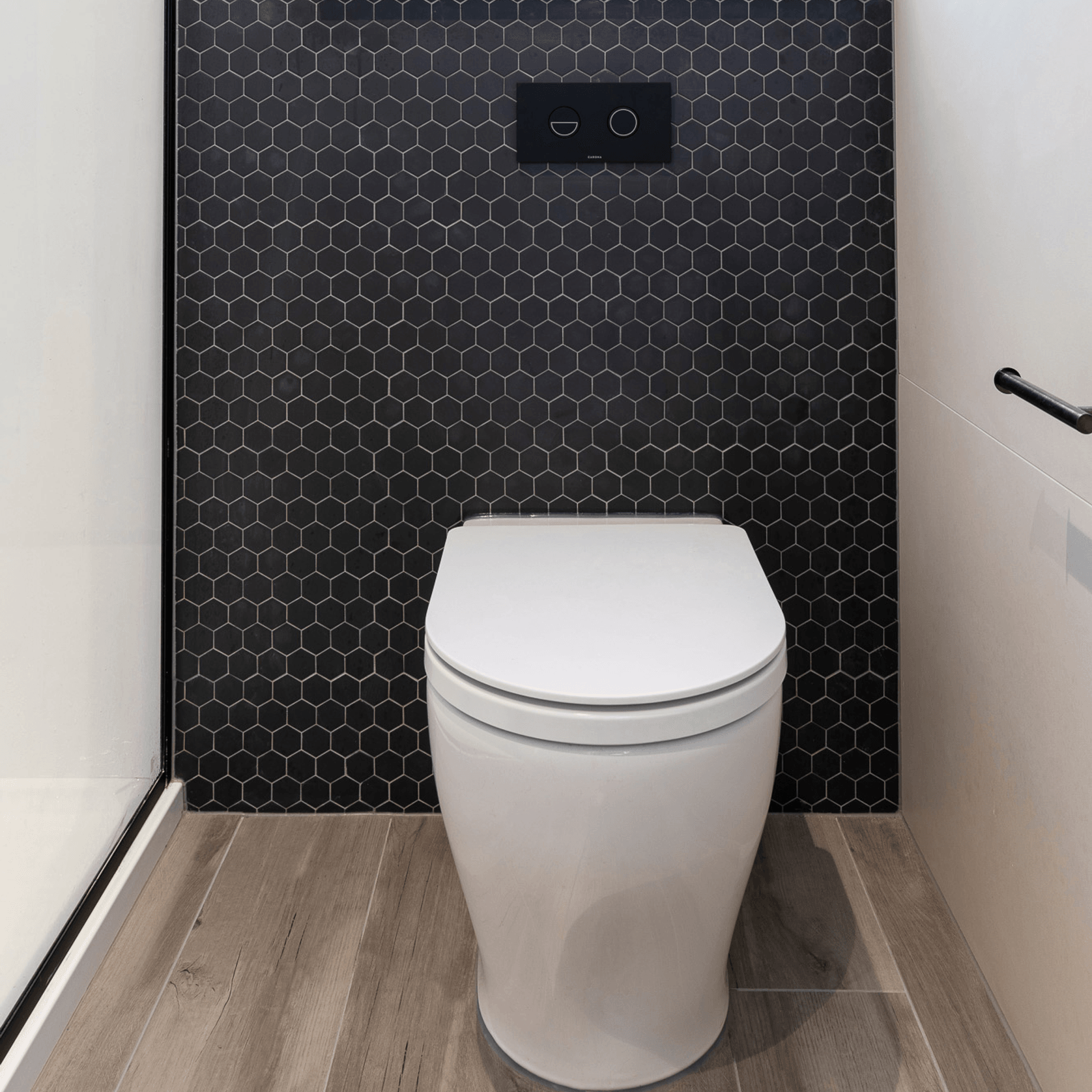 Beton Still Hex Mosaic Tiles gallery detail image