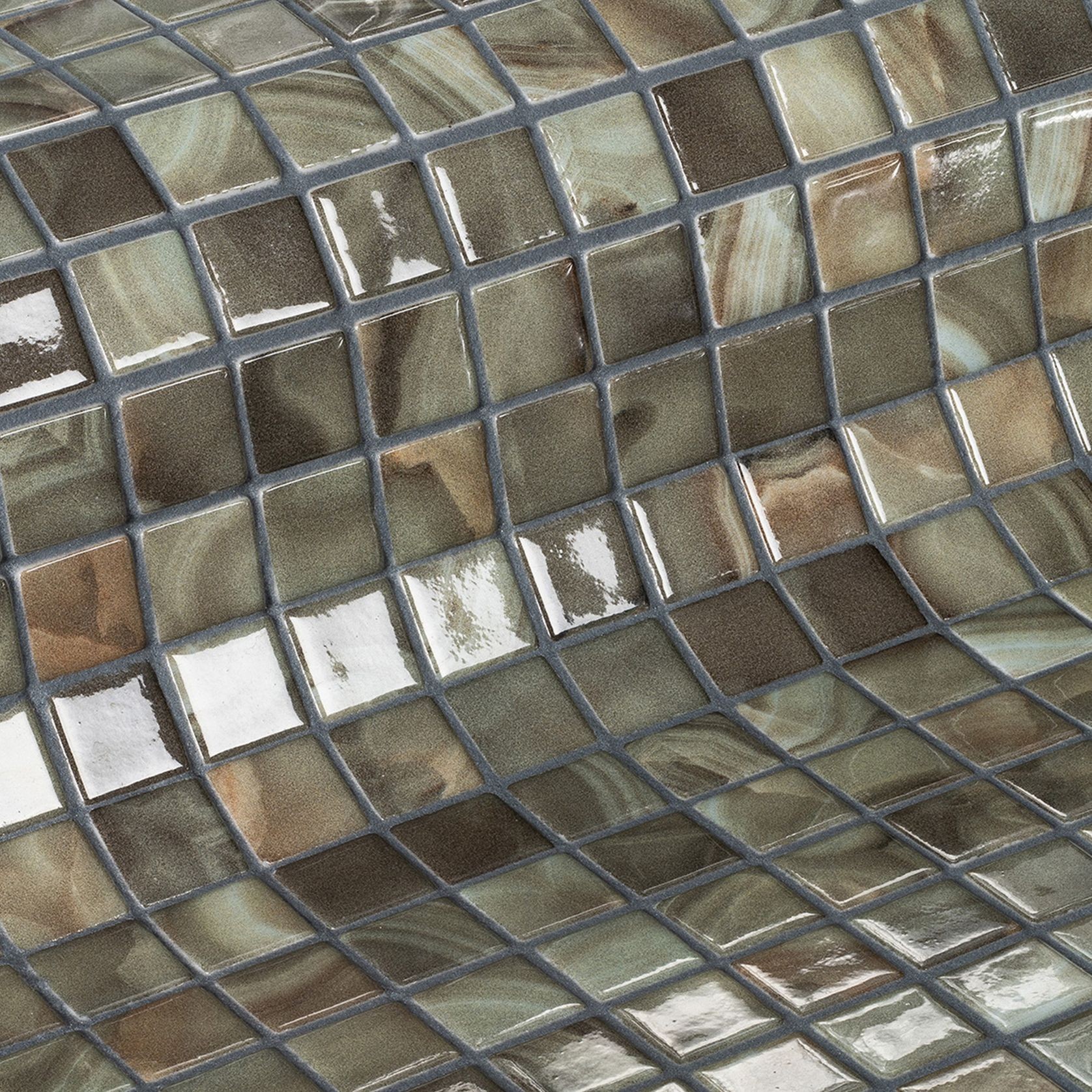 Cuprite Mosaic Tile | Gemma Collection by Ezarri gallery detail image