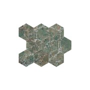 Amazzonite Hex Mosaic | Tile Space gallery detail image