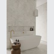 Arctic Tundra White Matt Square Mosaic 48mm gallery detail image