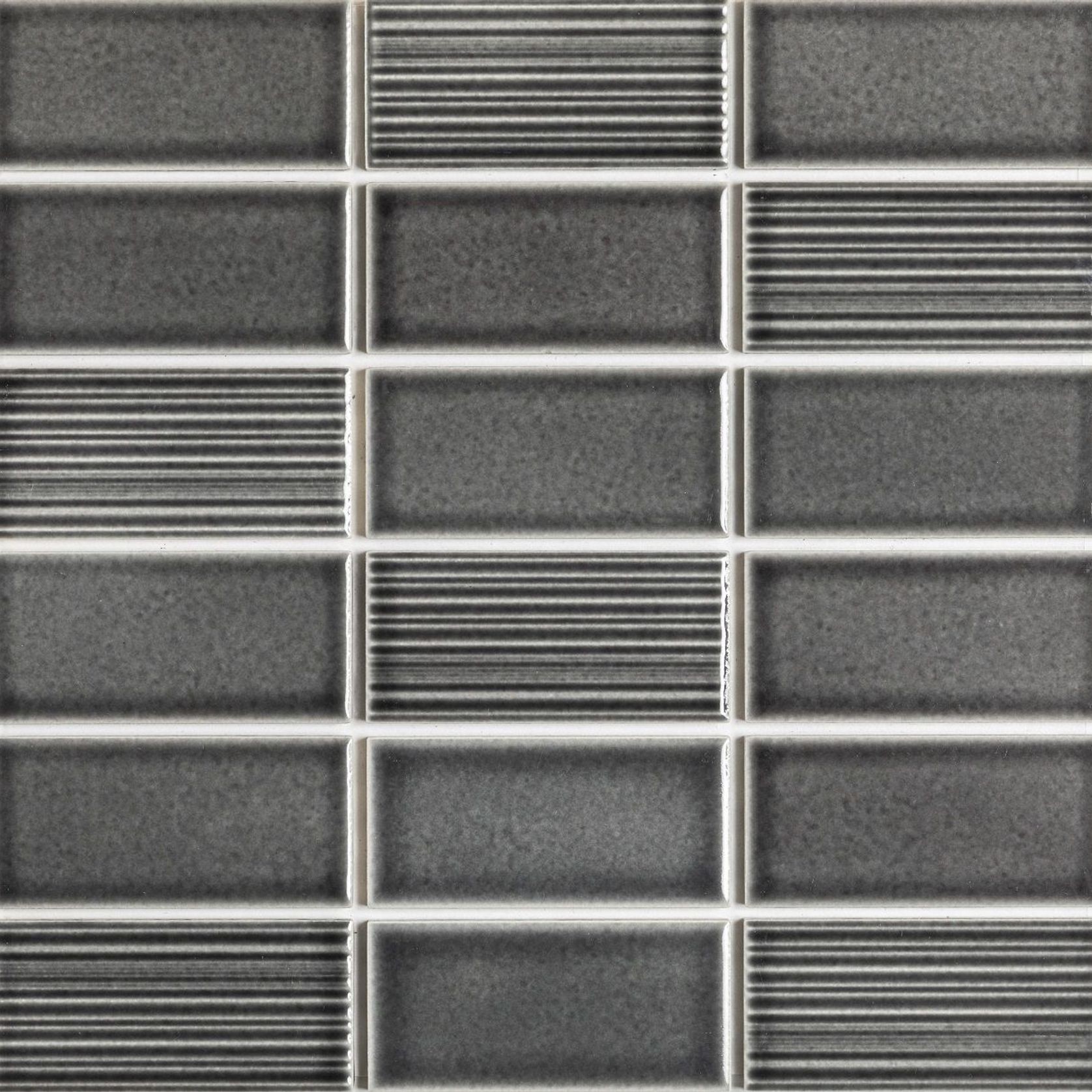 Nagara Grey Mosaic Tile gallery detail image
