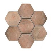 Cottage Hex Cotto 140x160mm gallery detail image