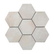Cottage Hex White 140x160mm Porcelain gallery detail image