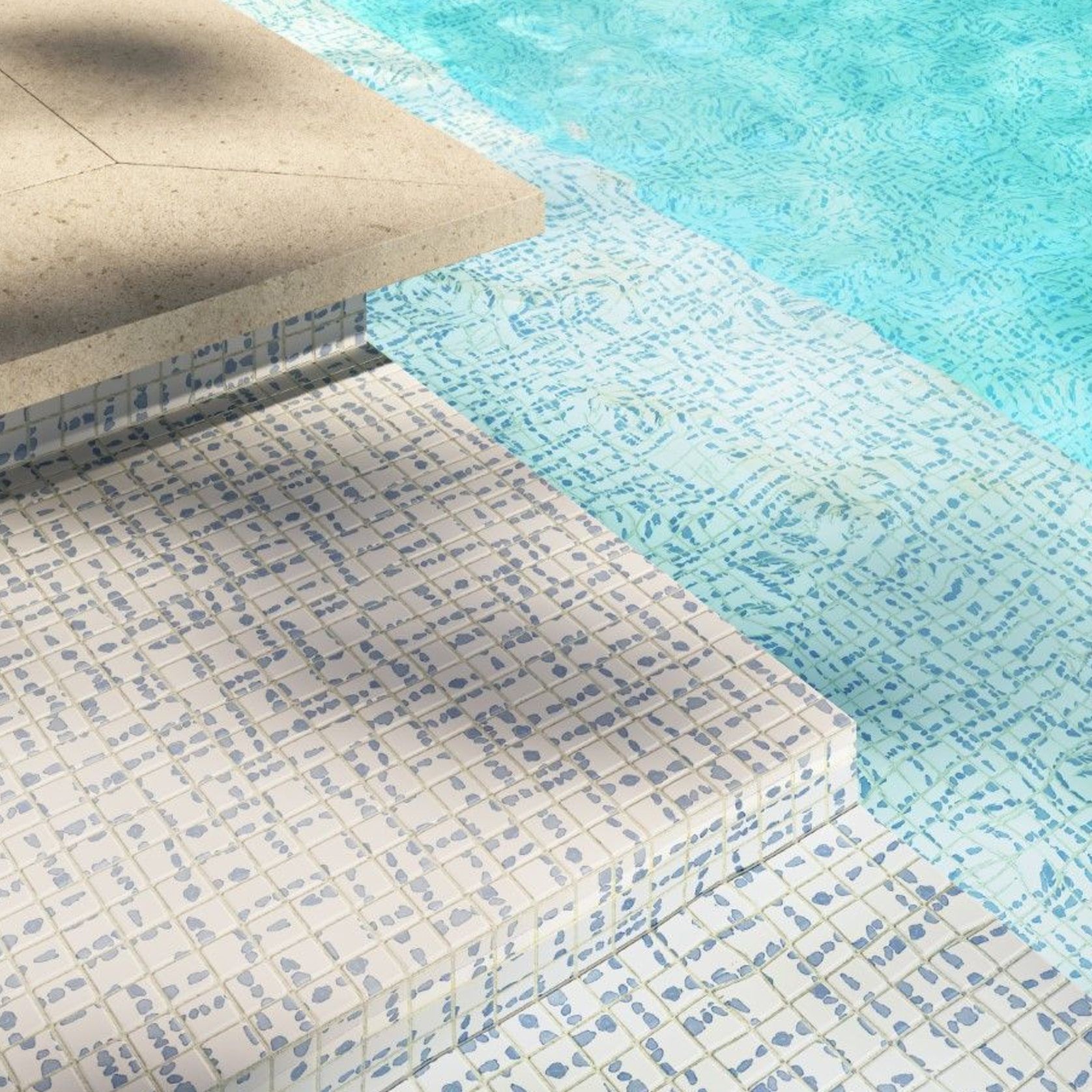 Rims Tile | Aquarelle Collection by Ezarri gallery detail image