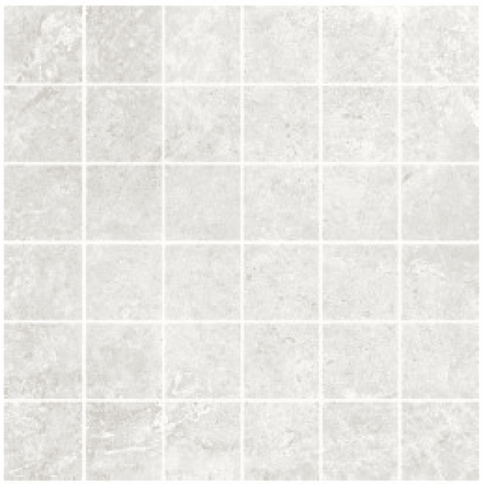 Arctic Tundra White Matt Square Mosaic 48mm gallery detail image