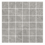 Arctic Tundra Grey Matt Square Mosaic 48mm gallery detail image