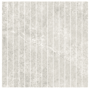 Arctic Tundra Ivory Matt Stick Mosaic 20x300mm gallery detail image