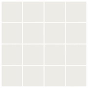 Surfaces Off White Matt 75mm Mosaic gallery detail image