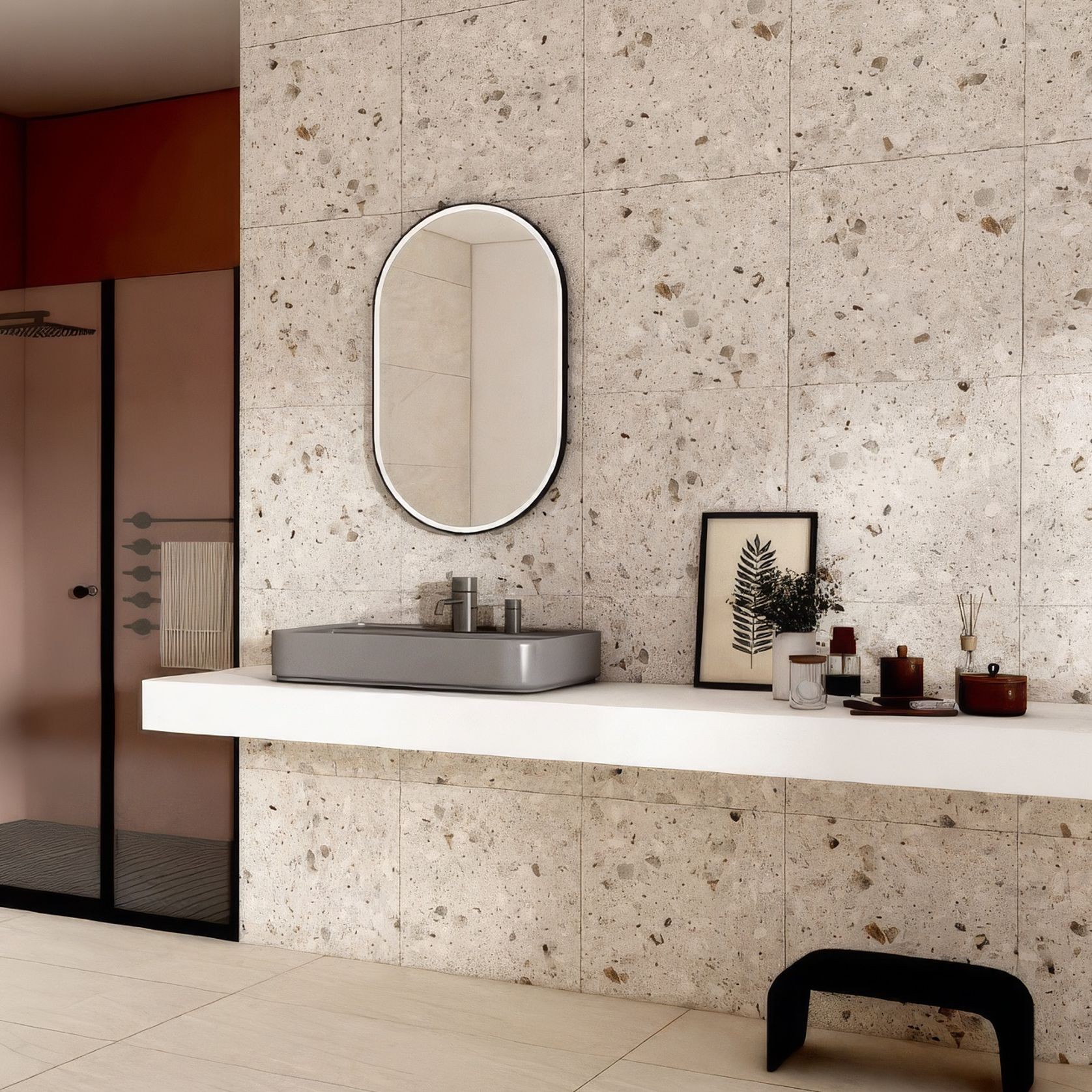 Terrazzo Nougat Gecko 60 gallery detail image
