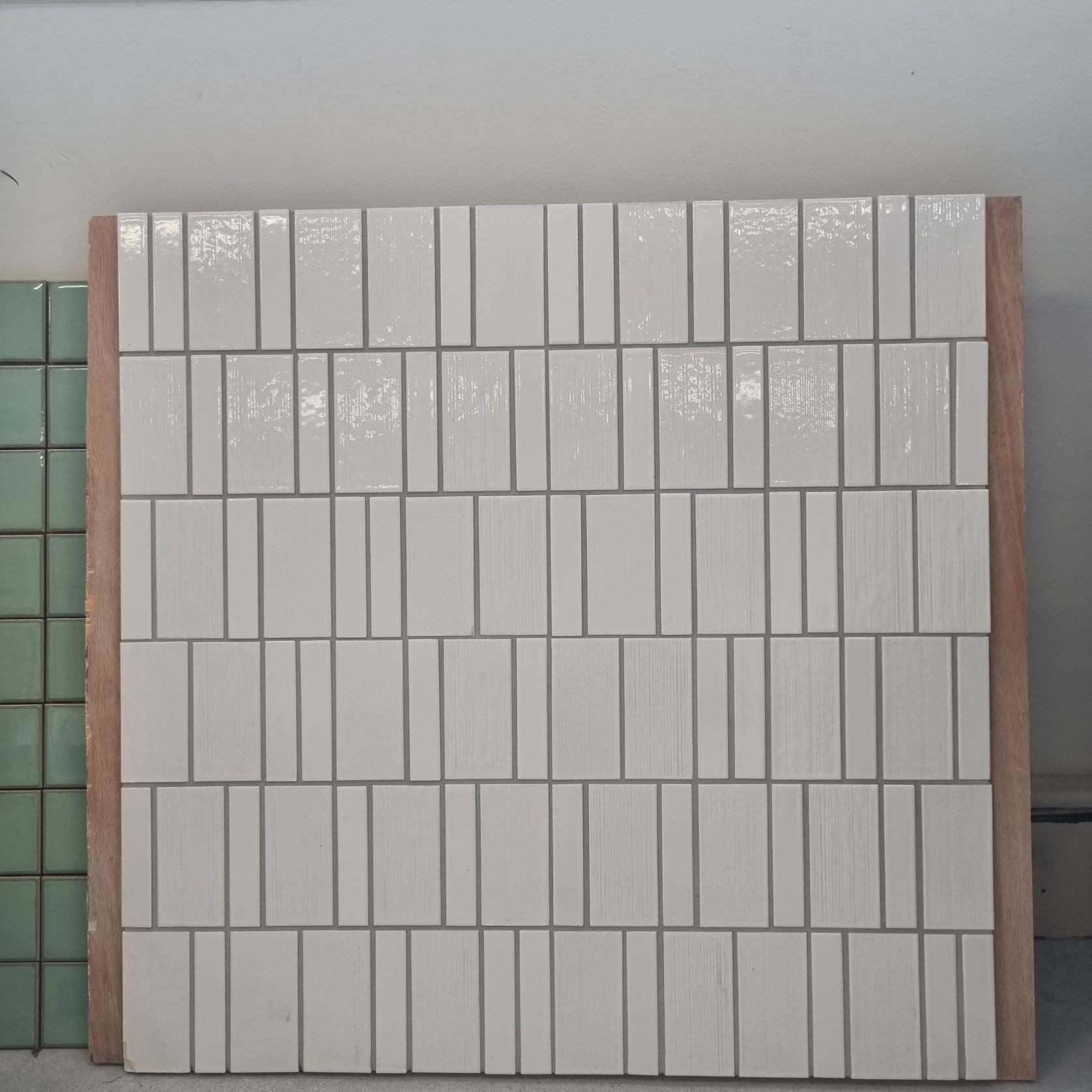 Luce White Gloss Mosaic Tile gallery detail image