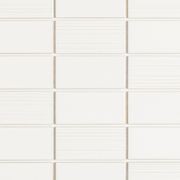 Maze White Mosaic Tile gallery detail image