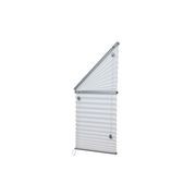 Triangle Fan Top with Blind Under | Pleated Blinds gallery detail image