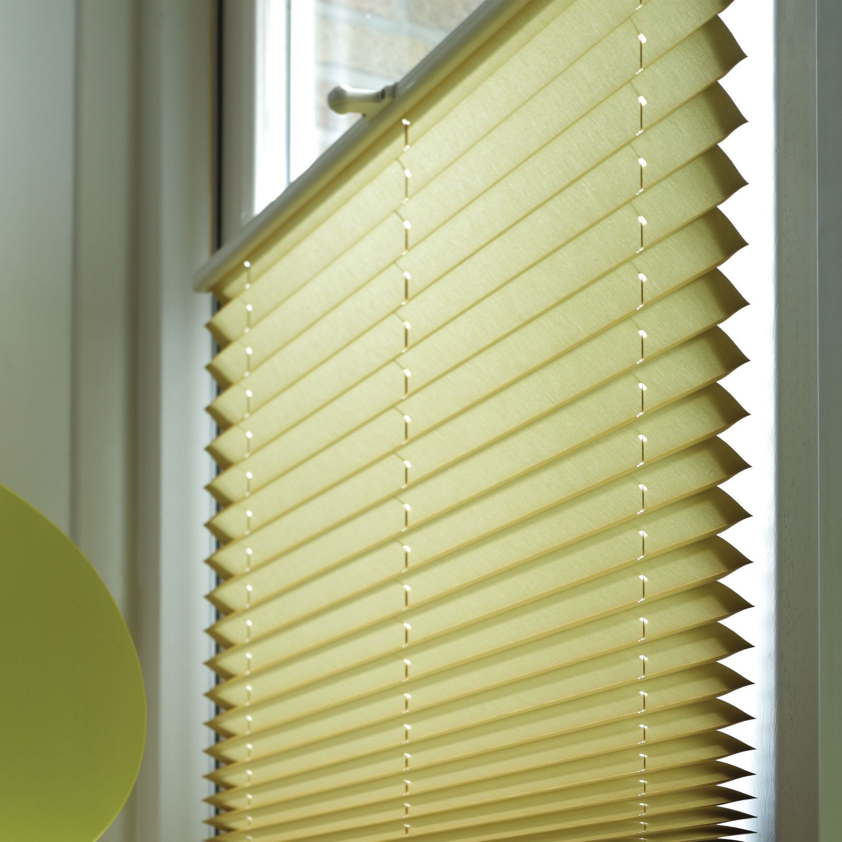 Mono Control Motorised Pleated Blind | Pleated Blinds gallery detail image