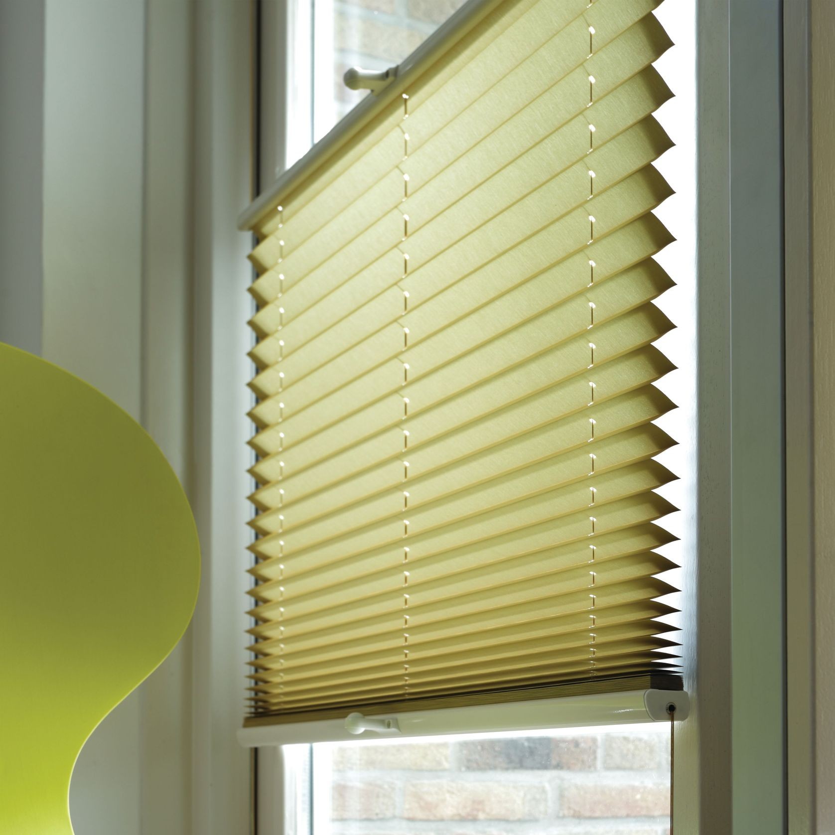 Mono Control Motorised Pleated Blind | Pleated Blinds gallery detail image