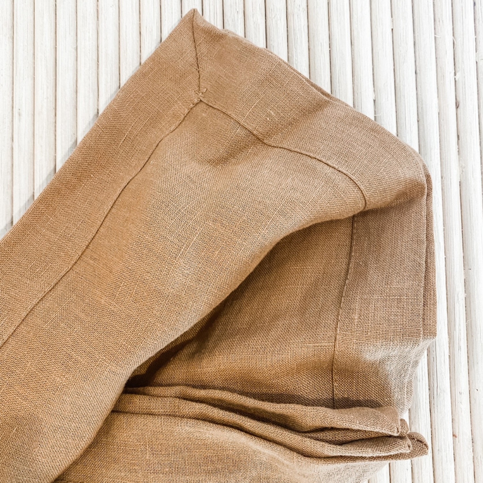 100% French Flax Linen Napkin- Set of 4 Ginger gallery detail image