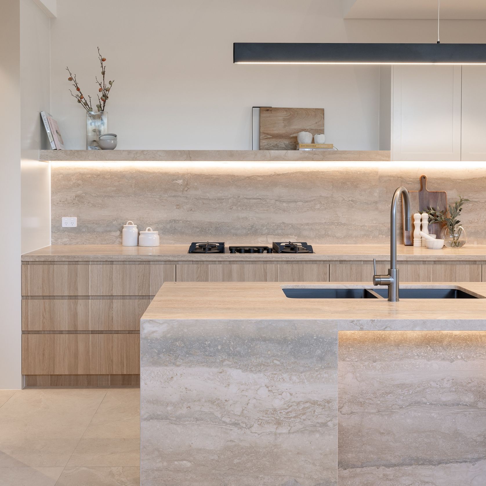 Natural Stone | Italian Silver Travertine gallery detail image