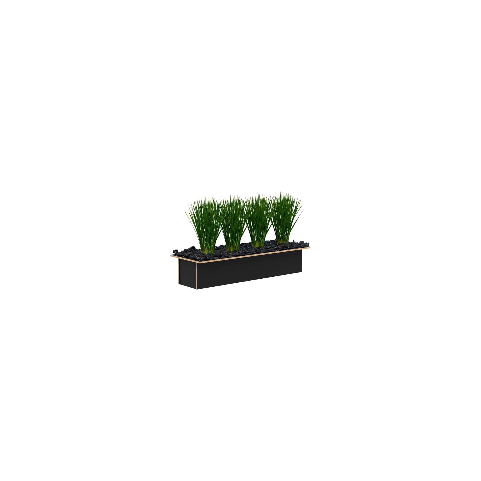 Rapid/Mascot/Block - Set of pots and artifical plants gallery detail image