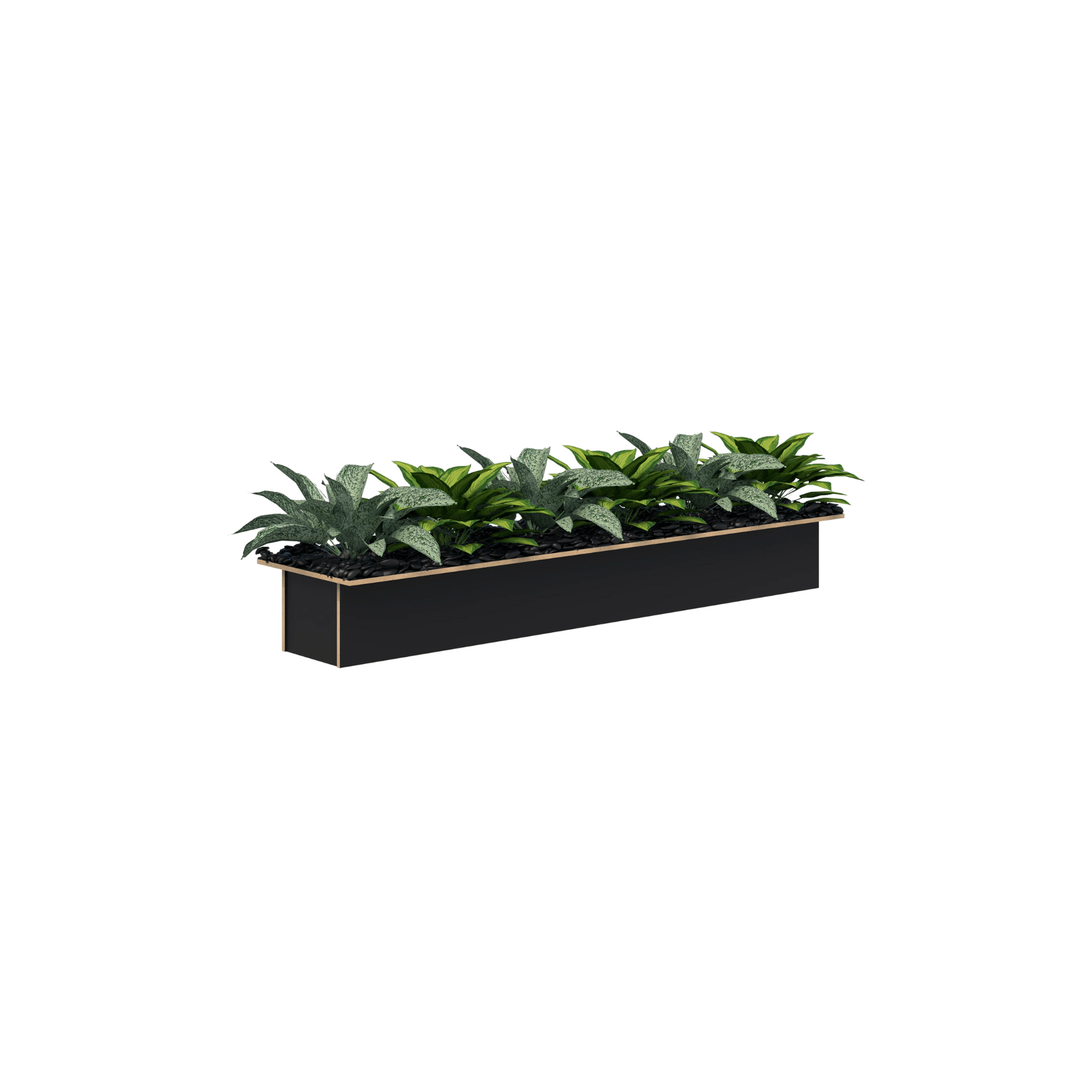 Rapid/Mascot/Block - Set of pots and artifical plants gallery detail image