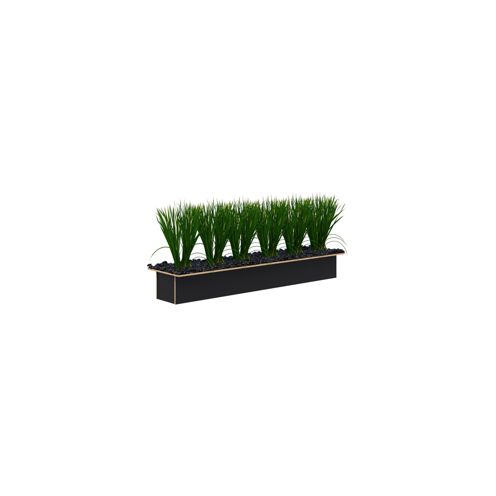 Rapid/Mascot/Block - Set of pots and artifical plants gallery detail image