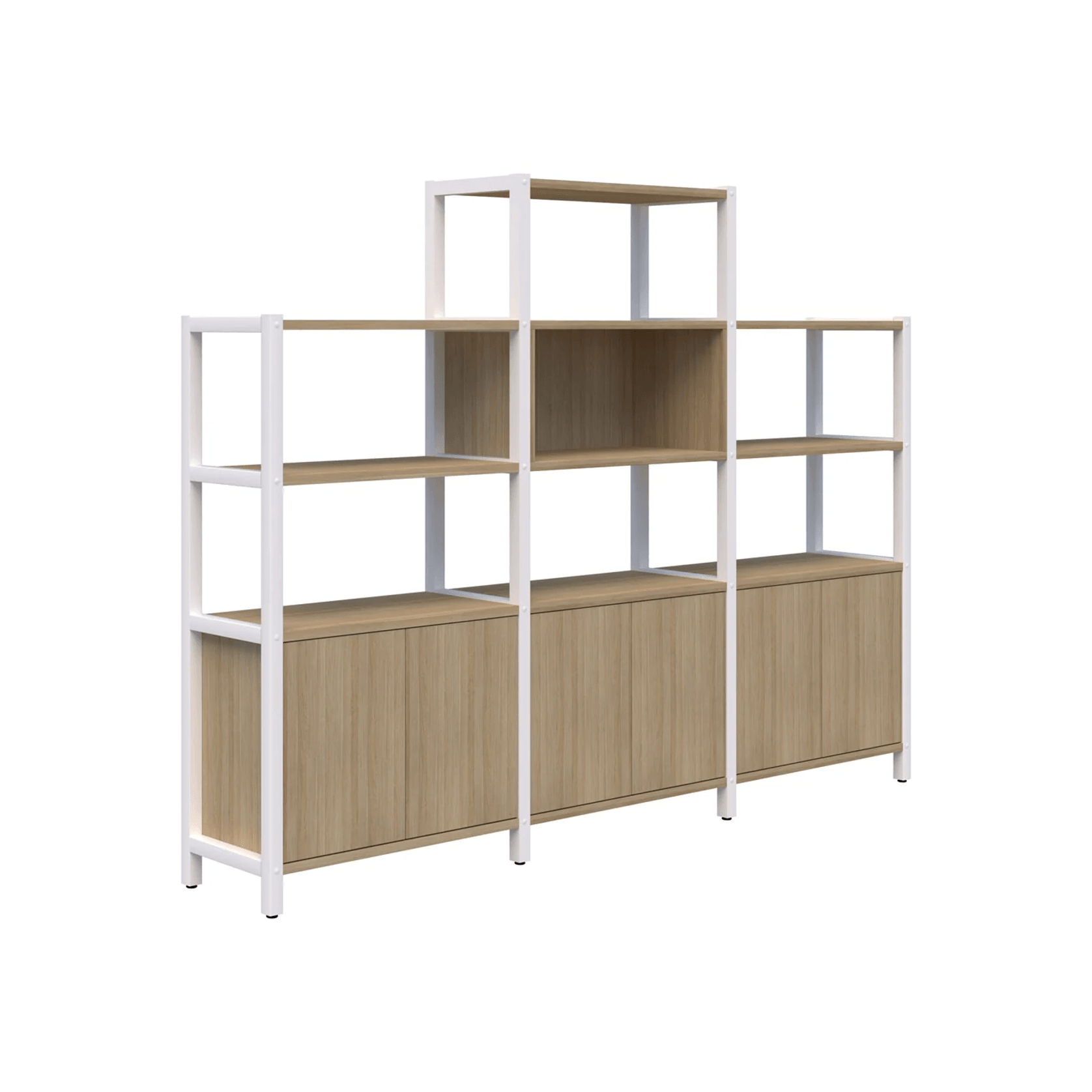Grid 40 Storage/Open Display Wall 4-5 Tier 1500/1890h gallery detail image