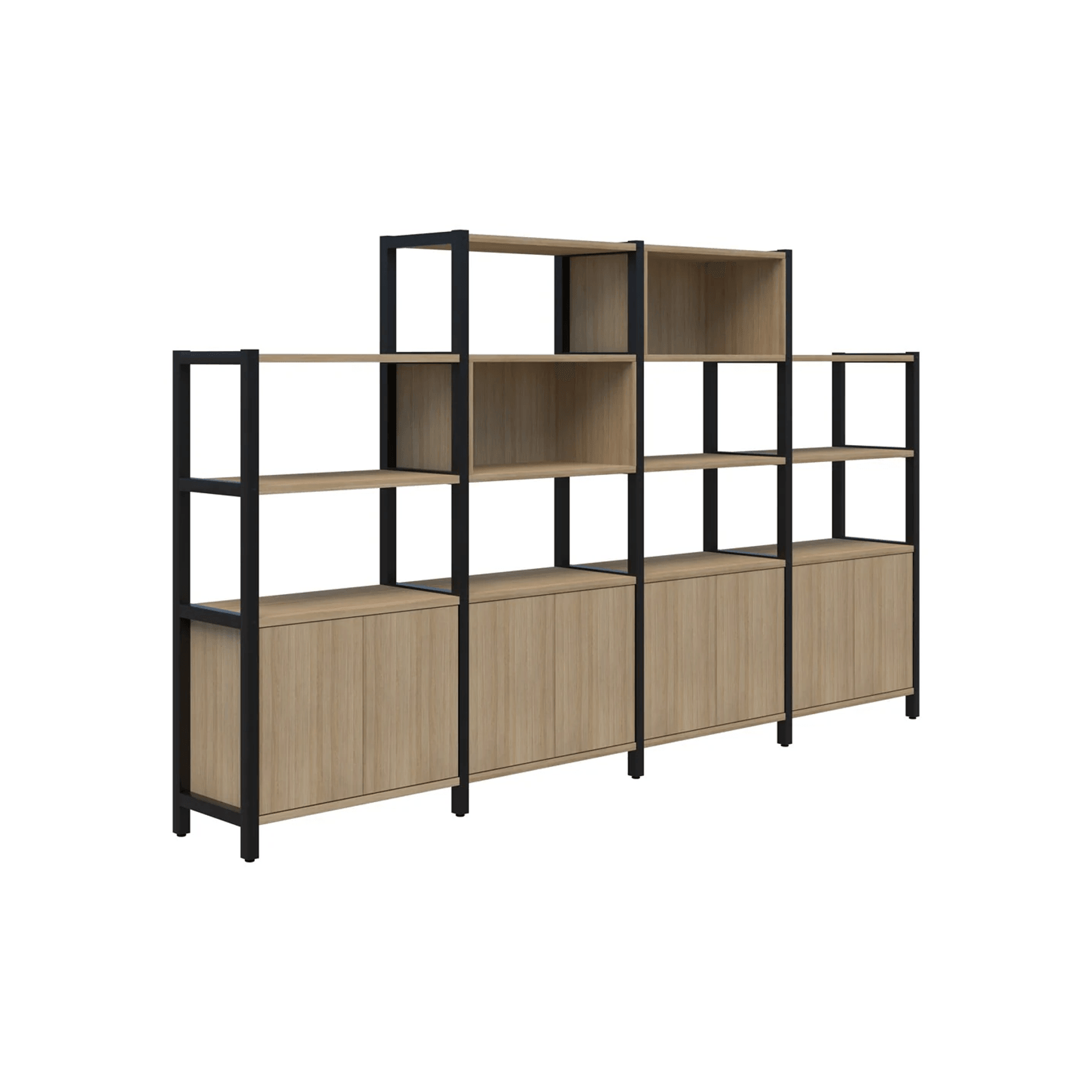 Grid 40 Storage/Open Display Wall 4-5 Tier 1500/1890h gallery detail image