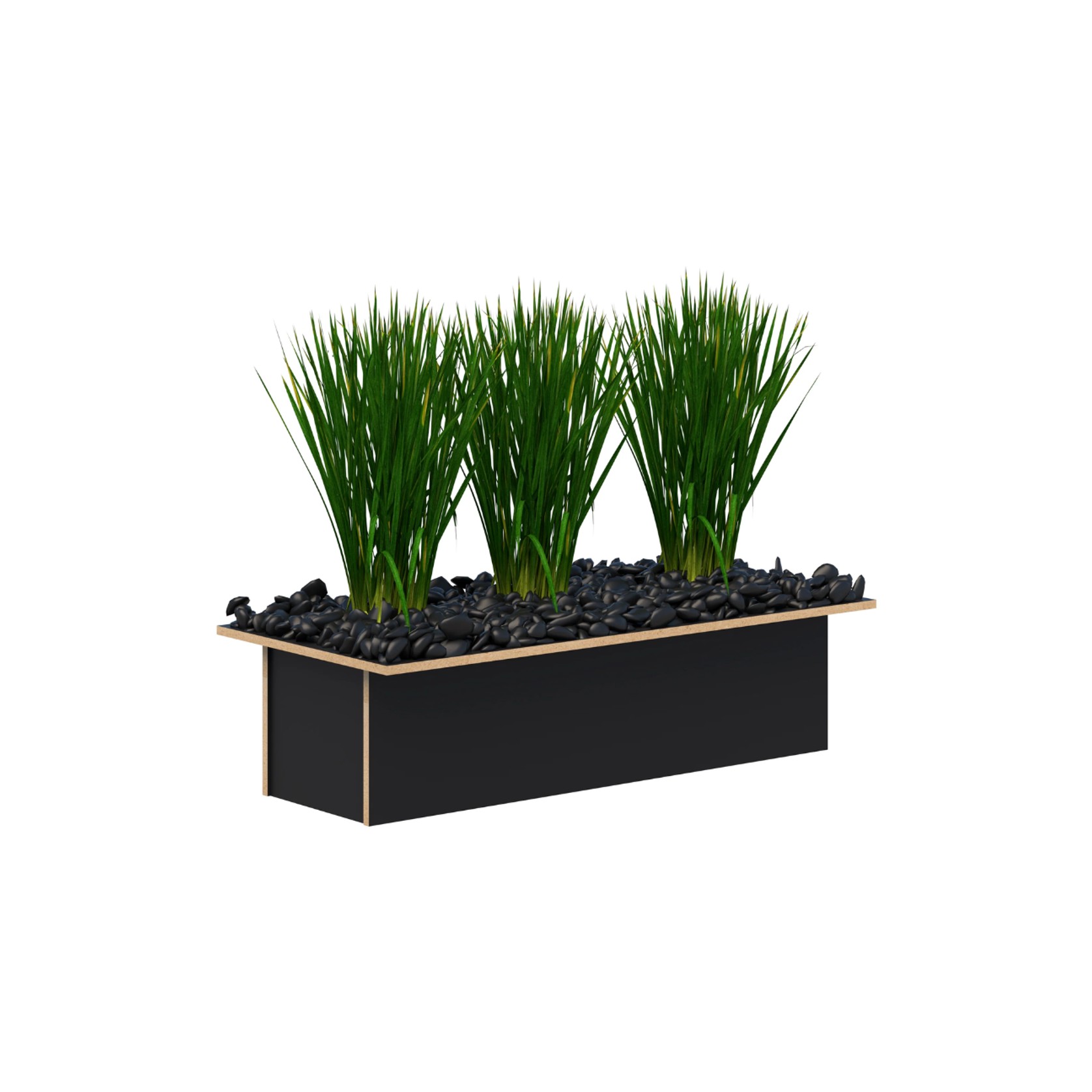 Rapid/Mascot/Block - Set of pots and artifical plants gallery detail image