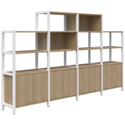 Grid 40 Storage/Open Display Wall 4-5 Tier 1500/1890h gallery detail image