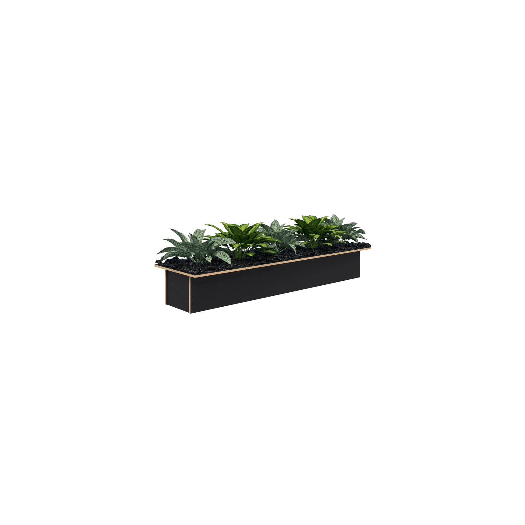 Rapid/Mascot/Block - Set of pots and artifical plants gallery detail image