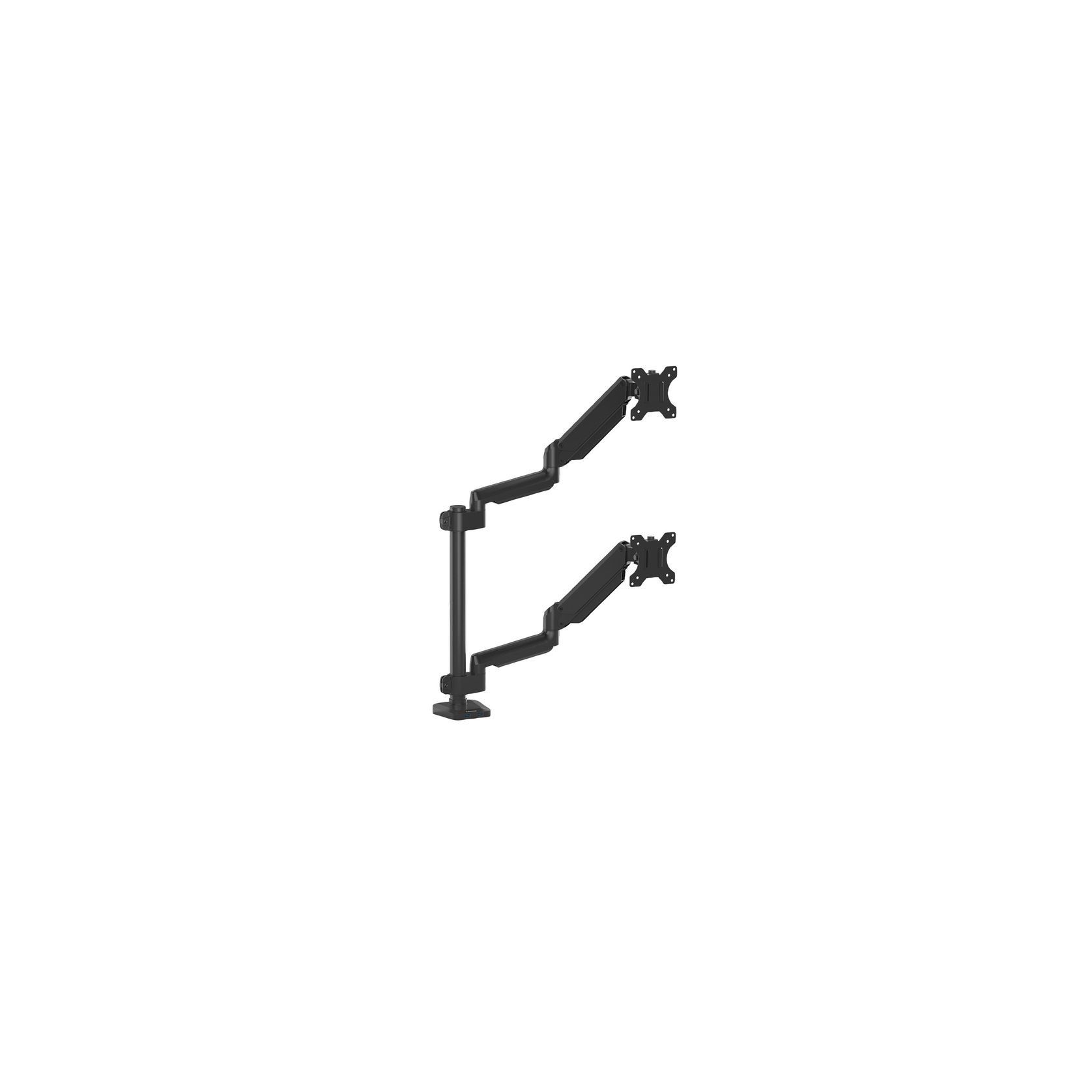 Platinum Series Dual Stacking Monitor Arm gallery detail image