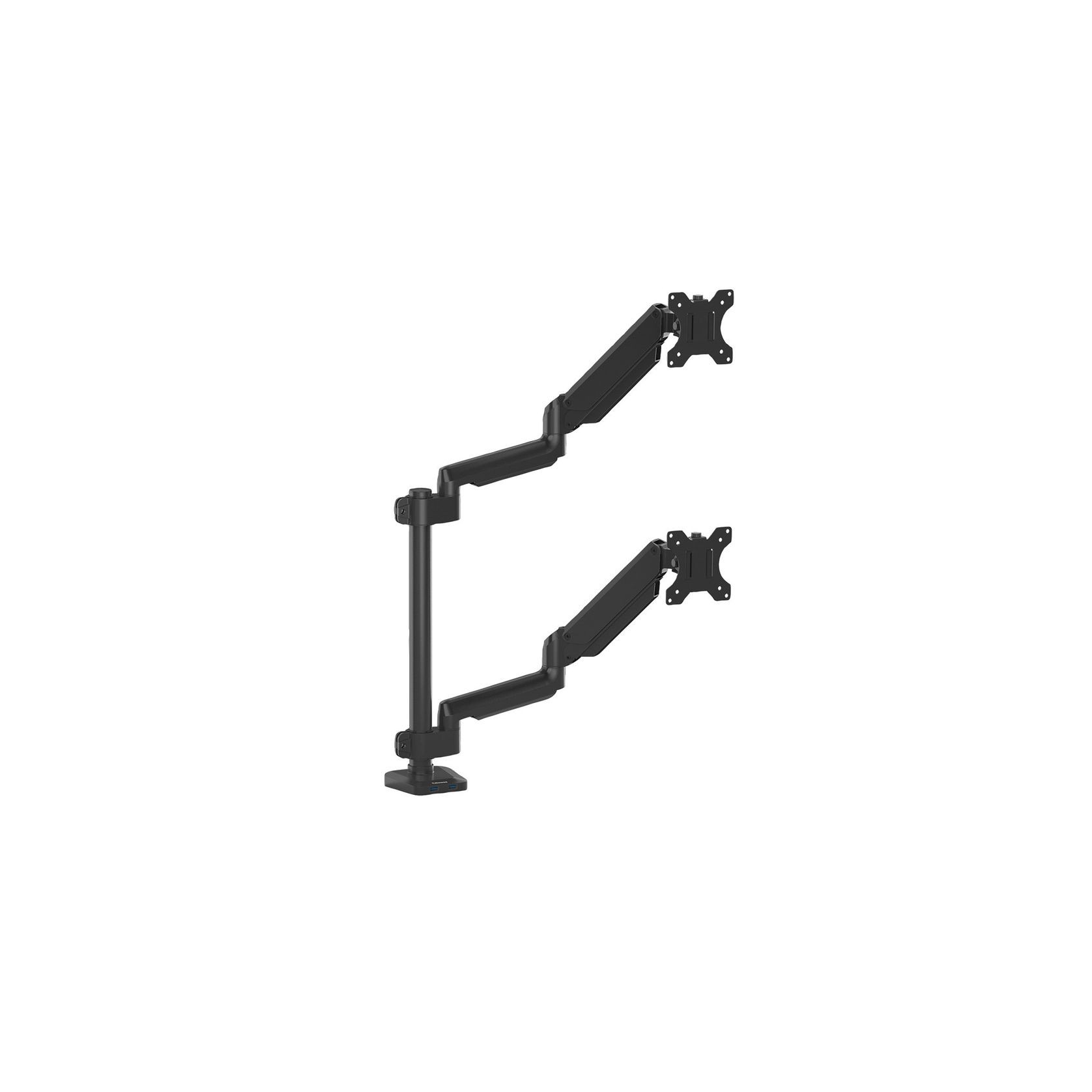 Platinum Series Dual Stacking Monitor Arm gallery detail image