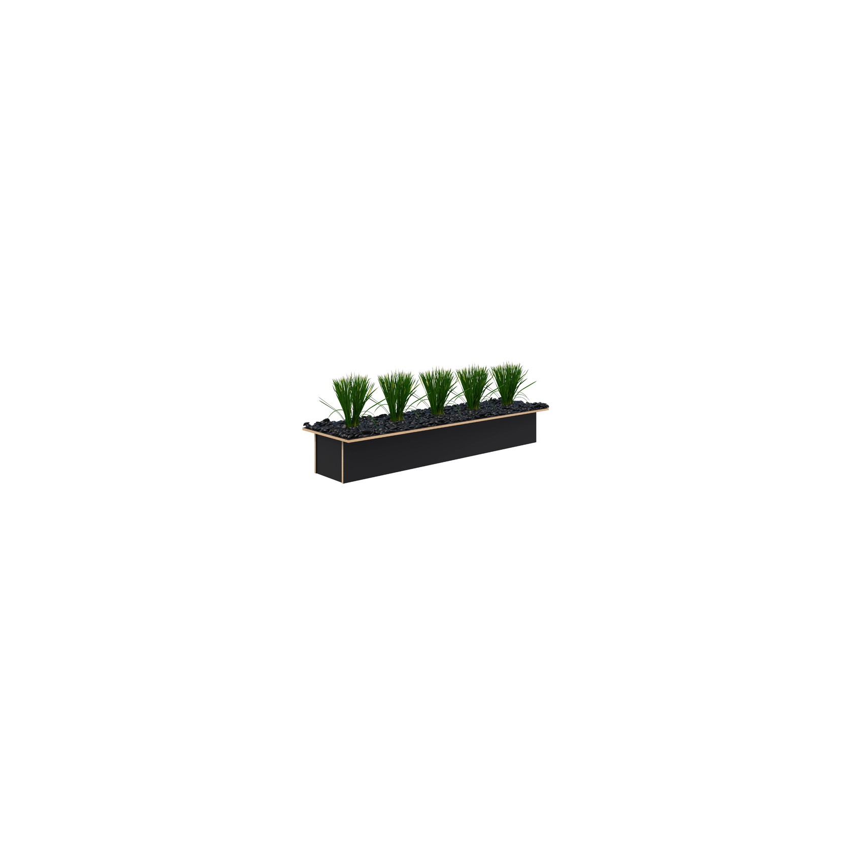 Rapid/Mascot/Block - Set of pots and artifical plants gallery detail image